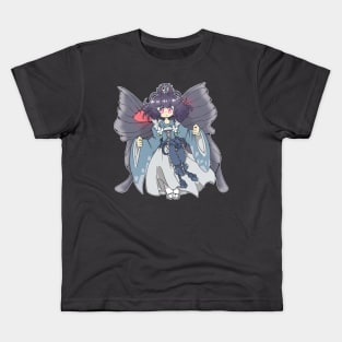 Moth Girl Gijinka Kids T-Shirt